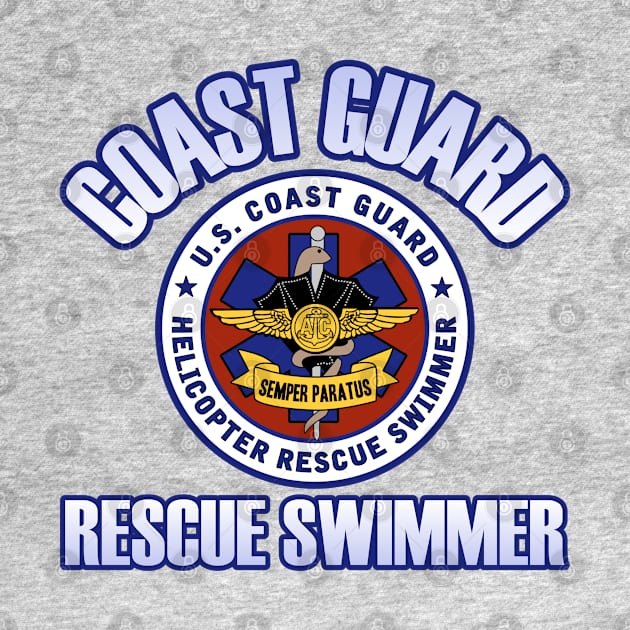 Coast Guard Rescue Swimmer by MilitaryVetShop